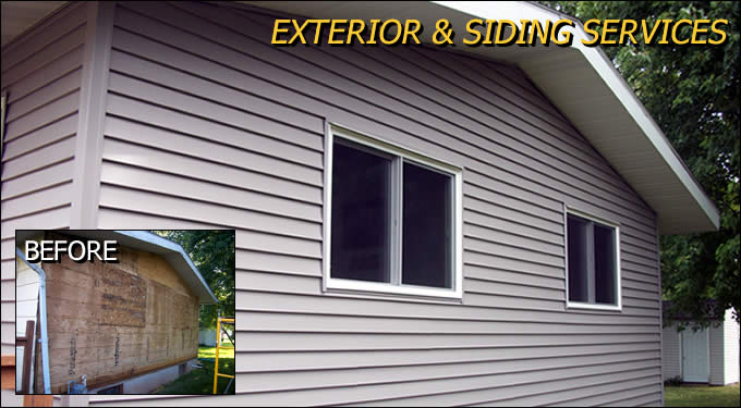 Exterior and Siding Installation Construction Outagamie/Winnebago Wisconsin