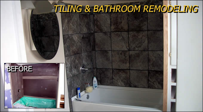 Tiling and Bathroom Remodeling Outagamie/Winnebago Wisconsin