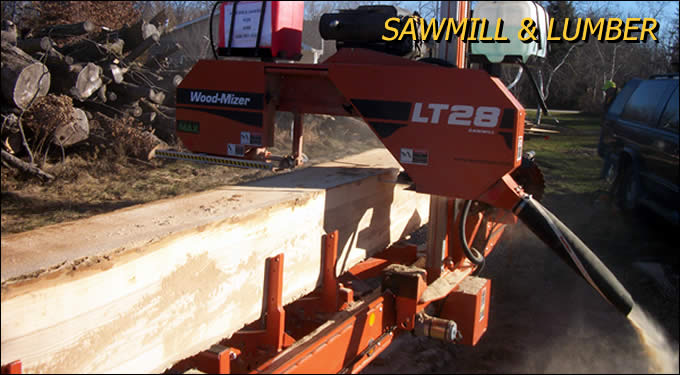 Sawmill and Lumber Wood Outagamie/Winnebago Wisconsin