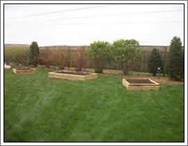 Raised Flower Beds & Gardens Outagamie/Winnebago Wisconsin
