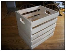 Solid Wood Crates Outagamie/Winnebago Wisconsin